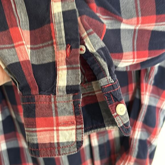 Wrangler men’s size L button down, long sleeve shirt, 2 pockets, - Picture 10 of 11